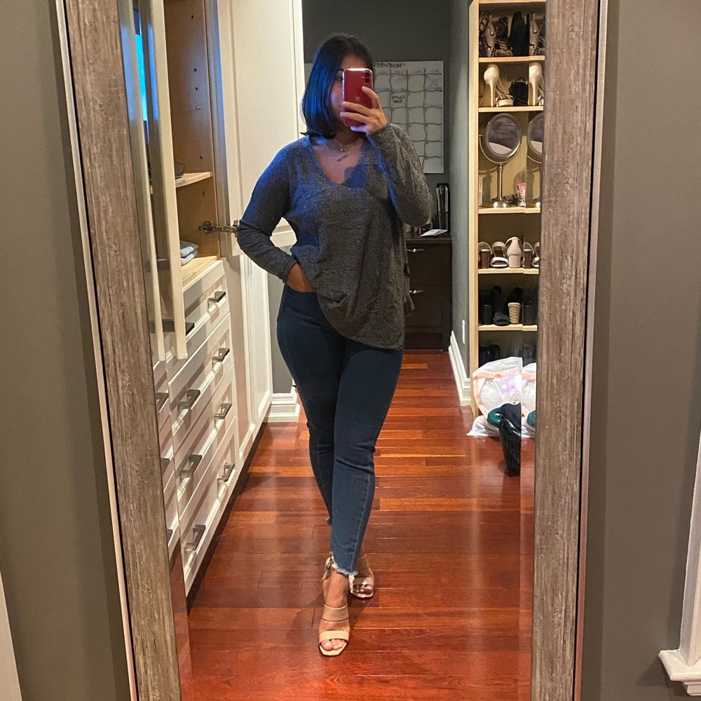 Aritzia - salt and pepper sweater